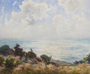 イーストヒル、ヘイスティングス-早朝 作： Thomas William Morley